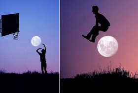 Ay ilə oynayanlar - FOTOSESSİYA 